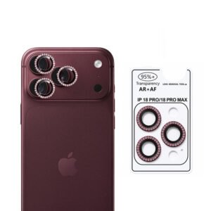 AR+AF diamond camera lens ring for iPhone 18 Pro