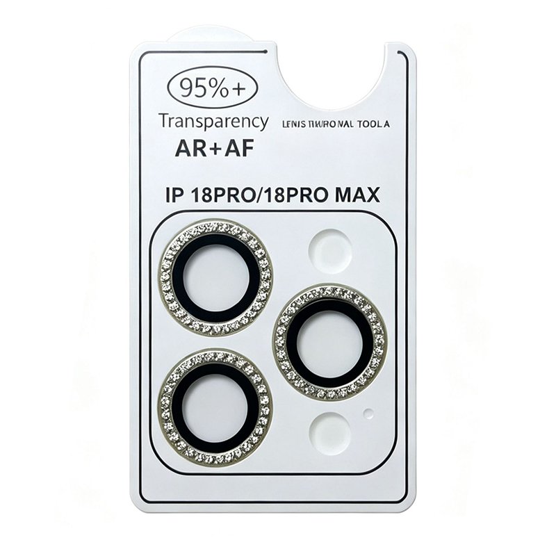 AR+AF diamond camera lens ring for iPhone 18 Pro
