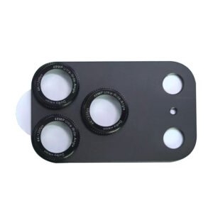 Aluminum camera protector for iPhone 18 Pro 360 rotating ring cover