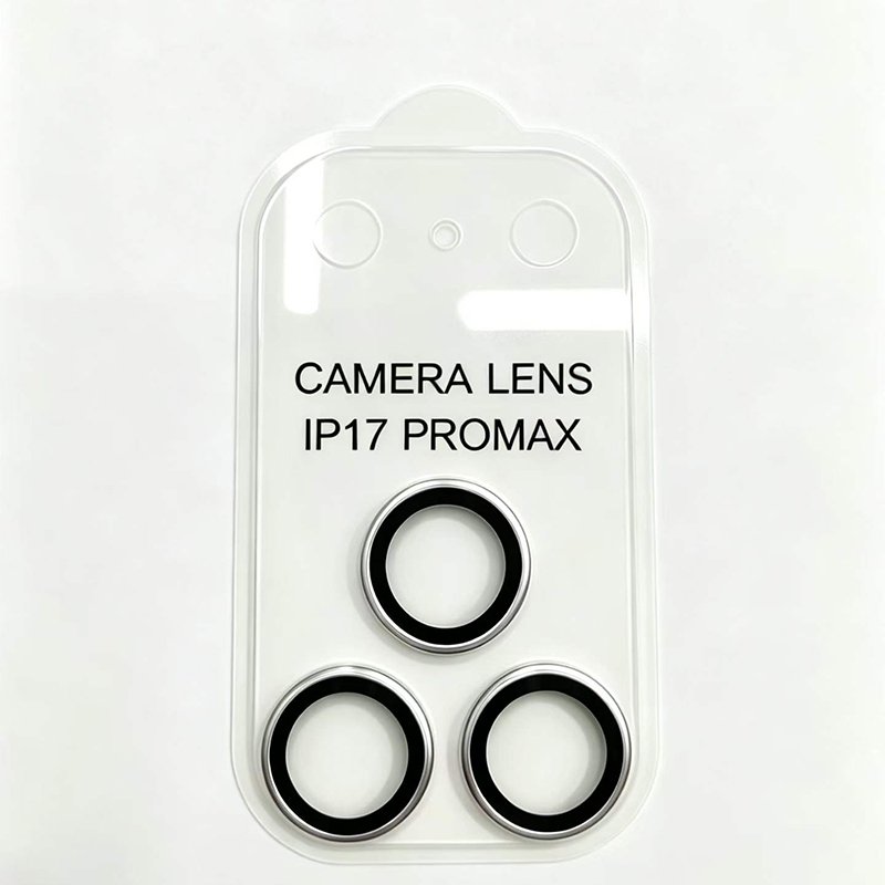 Clear camera lens protector for iPhone 17 Pro max