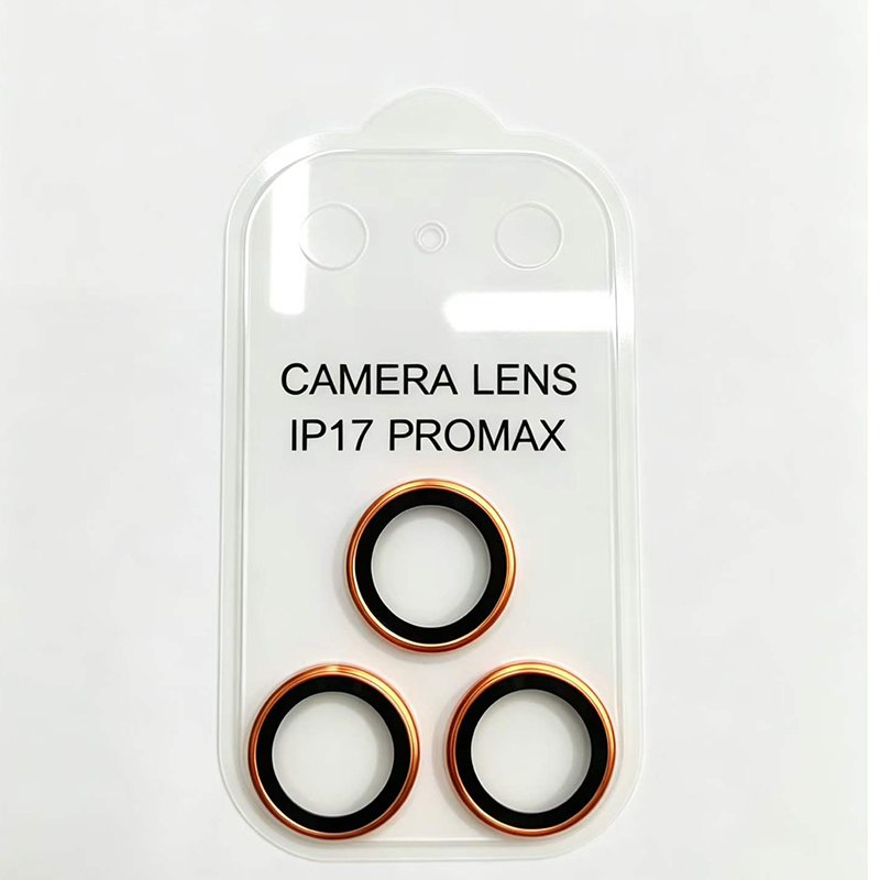 Clear camera lens protector for iPhone 17 Pro max