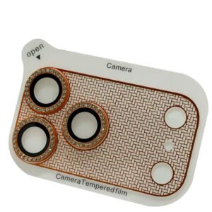 Diamond nickel camera lens protector for iPhone 18 Pro (1)