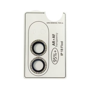 for iPhone 18 Duo camera lens protector diamond Individual Ring Cover